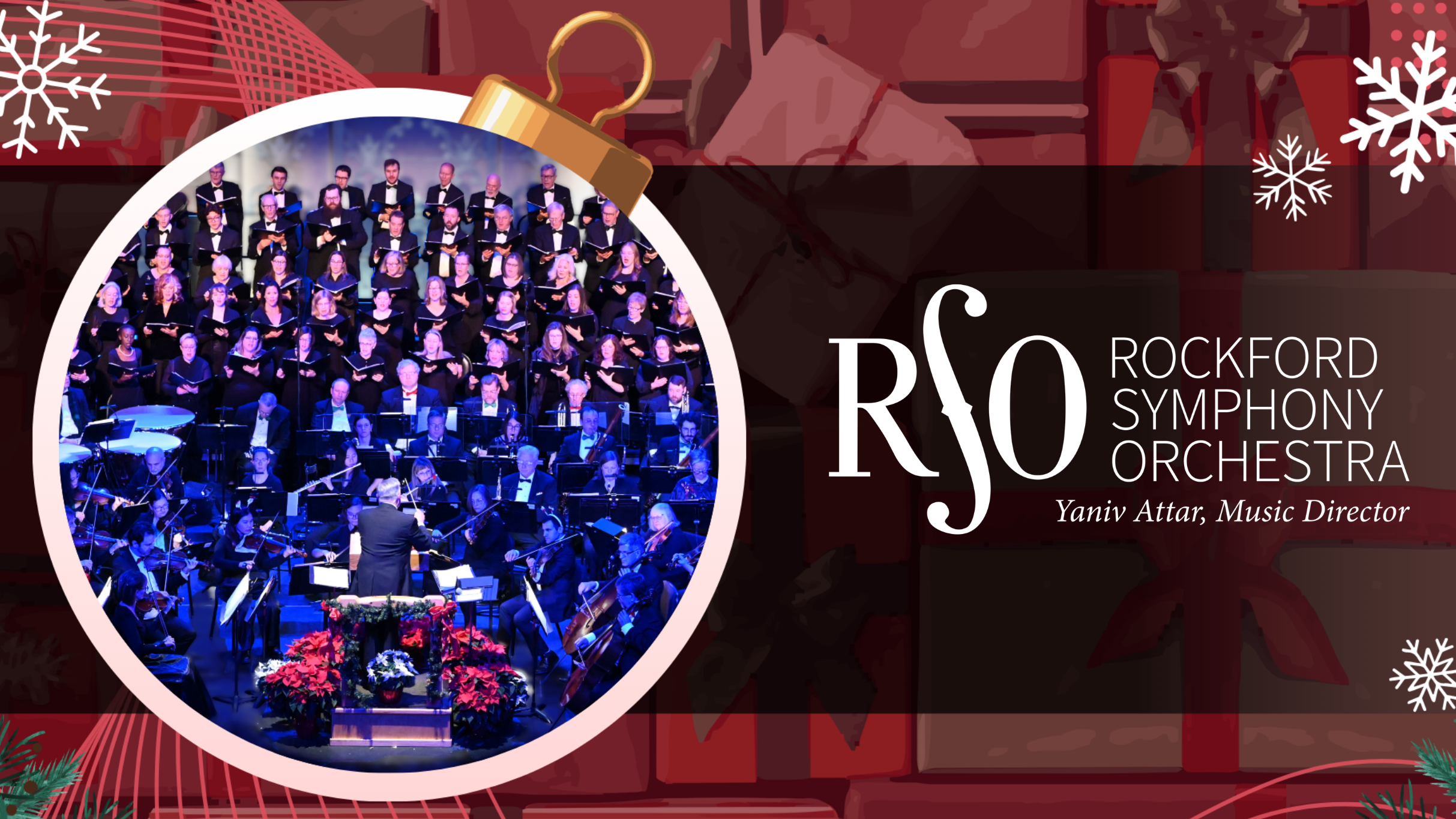 Rockford Symphony Orchestra: Holiday Pops at Coronado Theatre – Rockford, IL