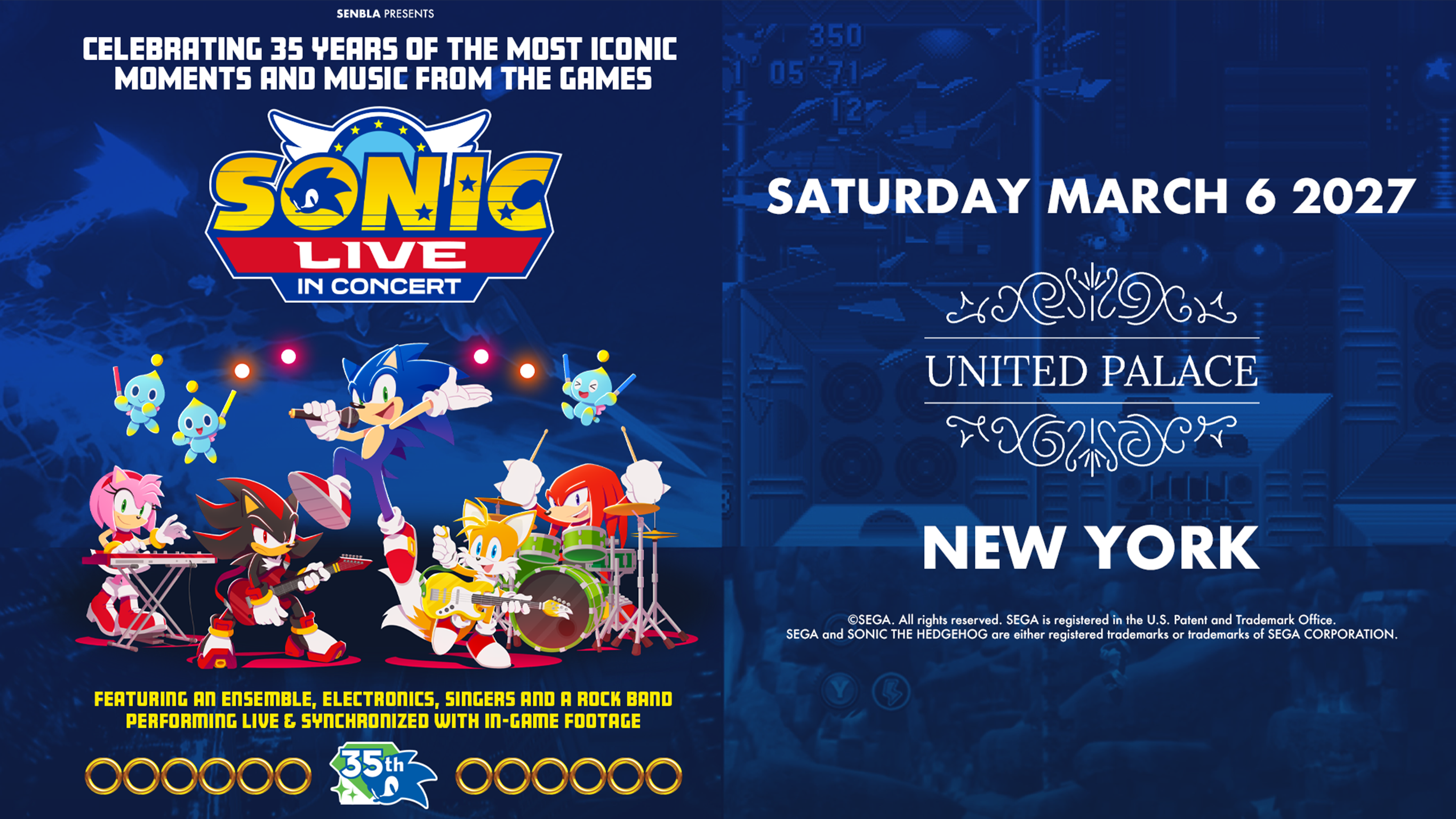 Sonic Live in Concert at United Palace – New York, NY