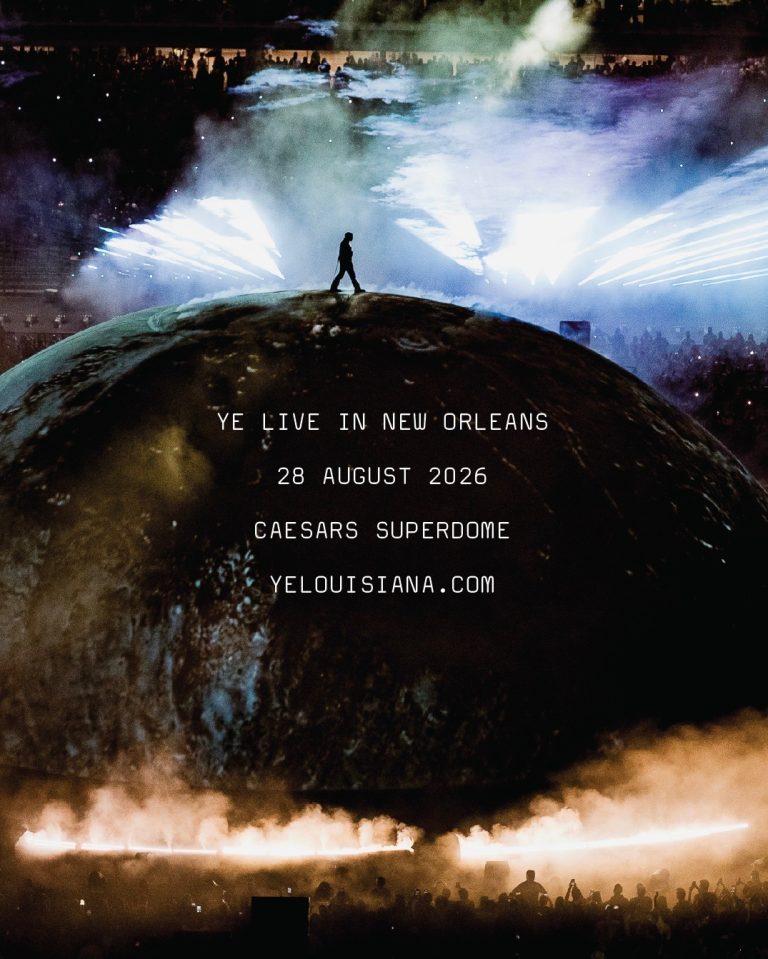 Ye Live in New Orleans at Caesars Superdome August 28, 2026
