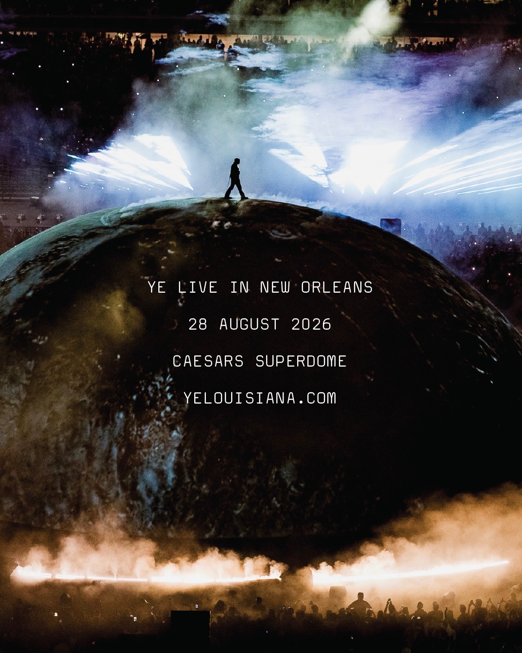 Ye Live in New Orleans at Caesars Superdome – New Orleans, LA