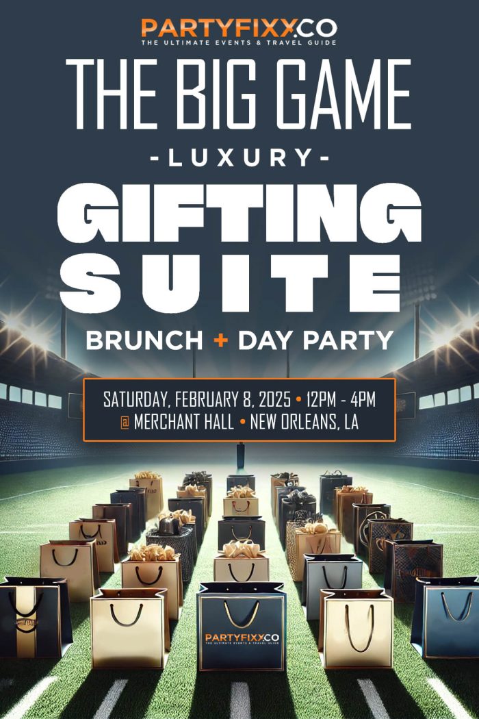 The 2025 Big Game Luxury Gifting Suite - Super Bowl Weekend in New Orleans, LA - Merchant Hall